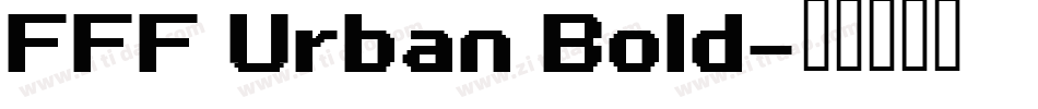 FFF Urban Bold字体转换